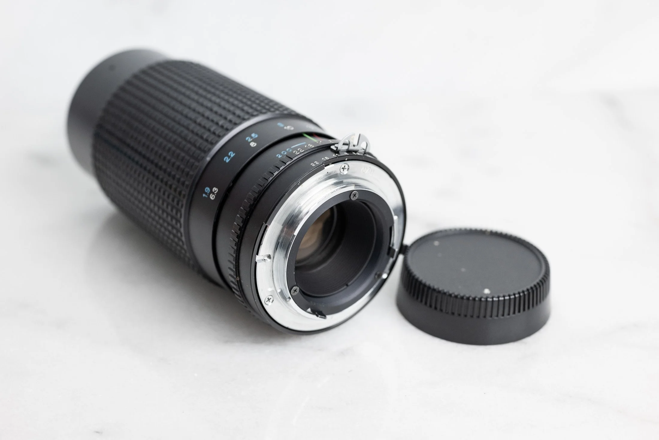 Nikon F Mount RMC Tokina 80-200mm F/4 AI Tele Macro Zoom Lens for